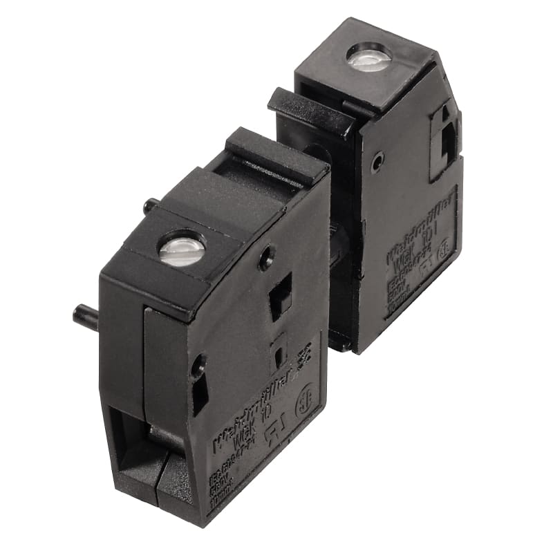 Weidmüller - WGK 10 BK BX - Bornier traversant WGK Borne traversante, 500 V, 57 A, Largeur: 1