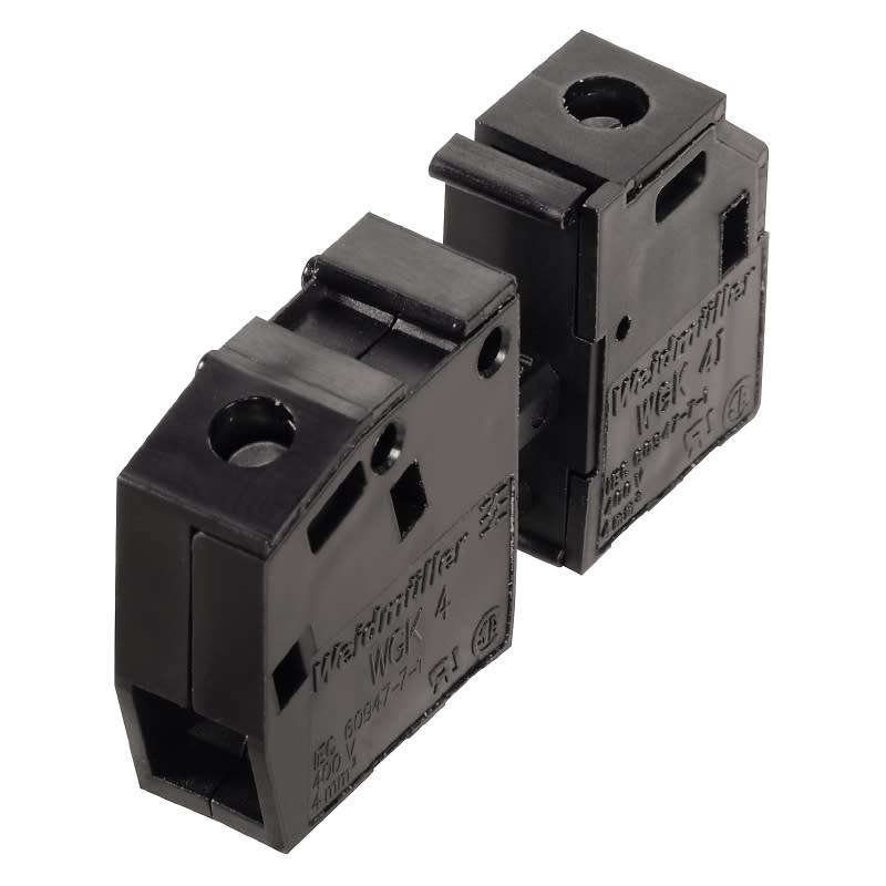 Weidmüller - WGK 4 GN/YE BX - Bornier traversant WGK OMNIMATE Power - série WGK, Borne traver