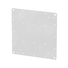 Weidmüller - Plaque de maintien (boîtier), Klippon TB (Terminal Box), préperçé, 199 x 205 x 1