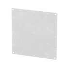 Weidmüller - Plaque de maintien (boîtier), Klippon TB (Terminal Box), préperçé, 245 x 251 x 1