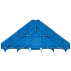 Weidmüller - BZT PRV16 BL 35X7.5 - Autres BJ -AKZ-MK Support de repère (bloc de jonction), Sé