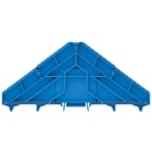 Weidmüller - BZT PRV16 BL 35X7.5 - Autres BJ -AKZ-MK Support de repère (bloc de jonction), Sé
