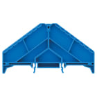 Weidmüller - BZT PRV8 BL 35X7.5 - Autres BJ -AKZ-MK Support de repère (bloc de jonction), Sér