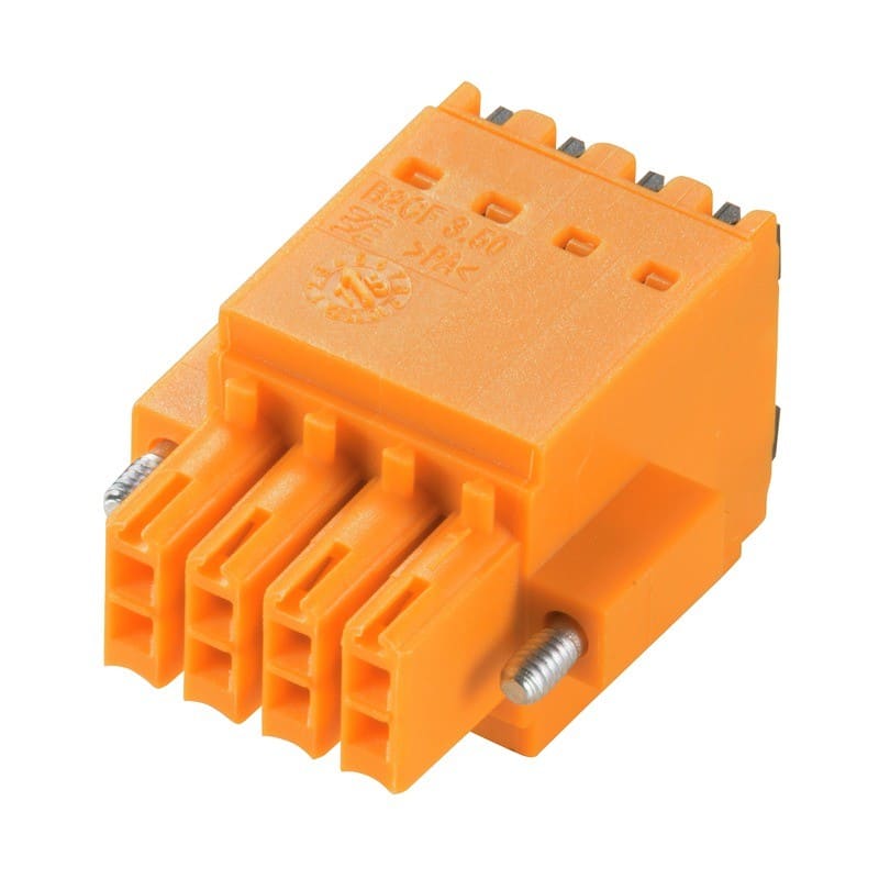 Weidmüller - B2CF 3.50/18/180F SN OR BX - Connecteurs pour CI pas < 5mm