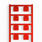 Weidmüller - CC 15/17 K MC NE RT - Repérage de fils Repérage d?appareils, Largeur: 17 mm, Car