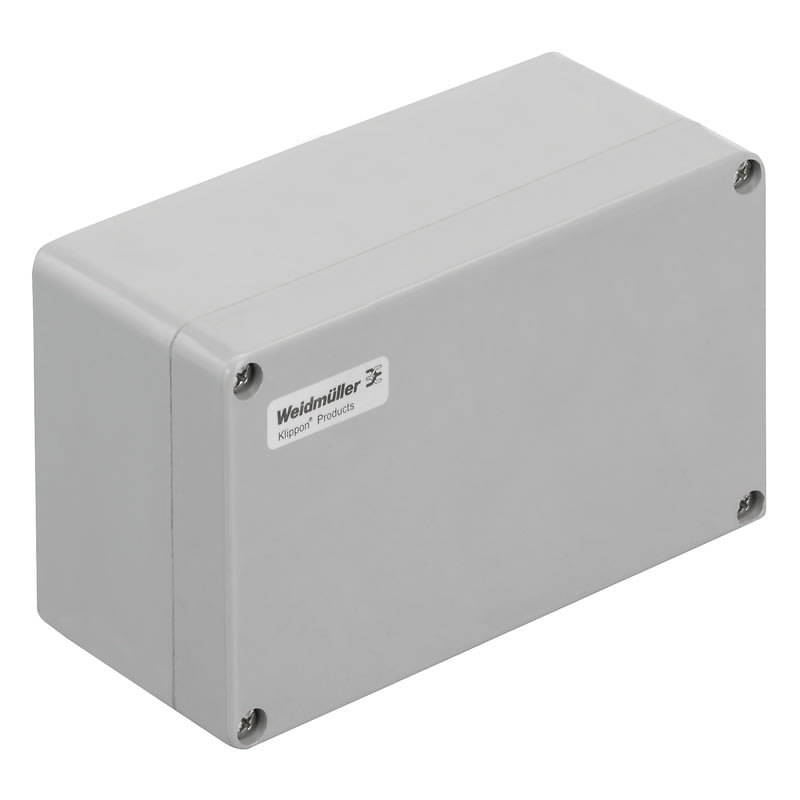 Weidmüller - Boîtier vide en polyester avec fibre de verre renforcée 220 x 120 x 90 mm gris