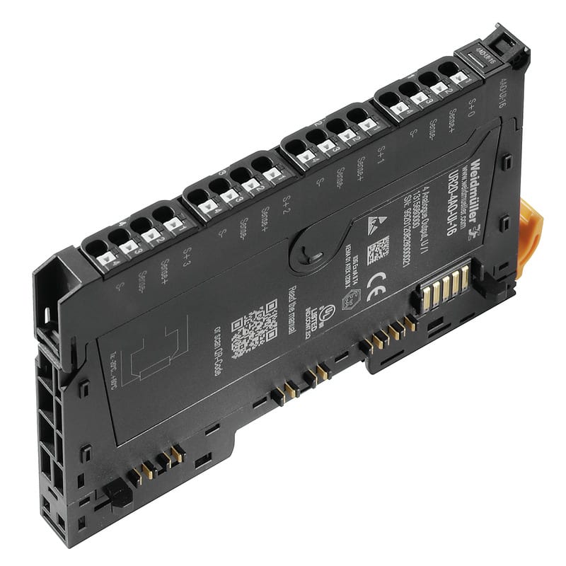 Weidmüller - Module 4 sorties analogiques 16 bits configurables (U/I) IP20