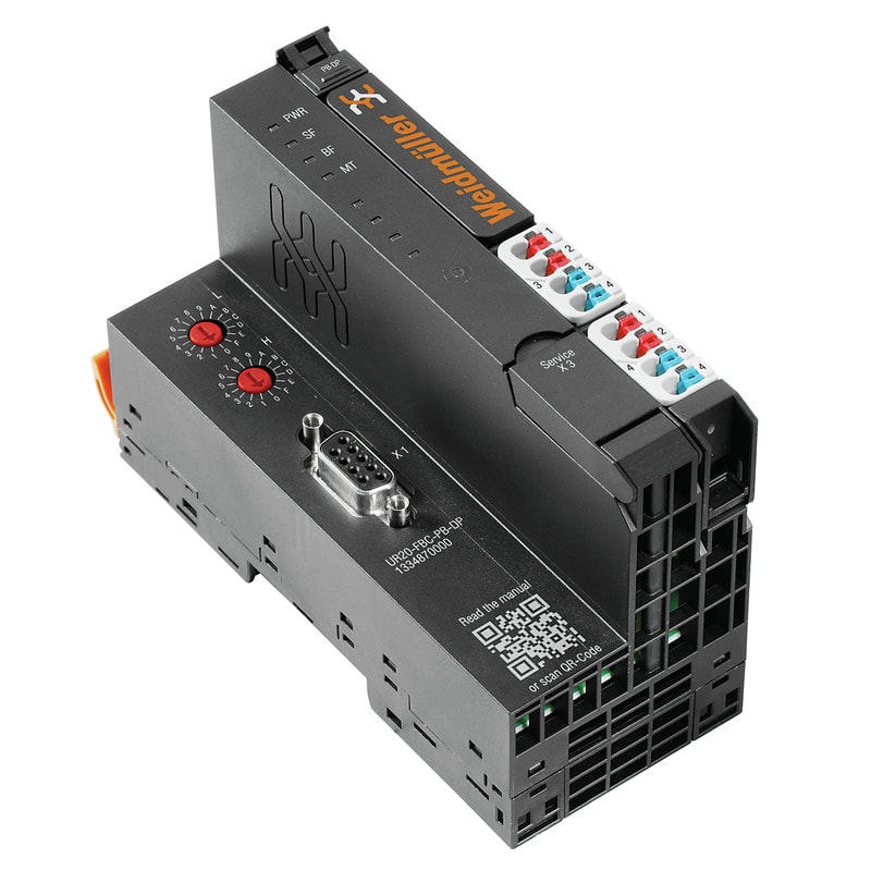 Weidmüller - Coupleur pour E/S déportées UR20, PROFIBUS DP