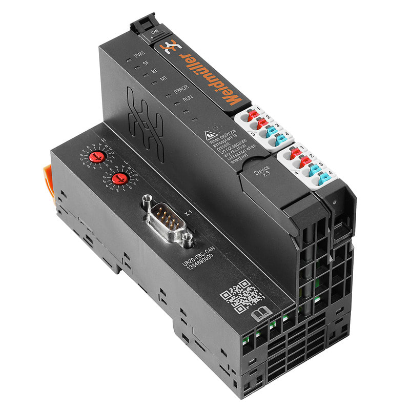 Weidmüller - Coupleur pour E/S déportées UR20, CANopen