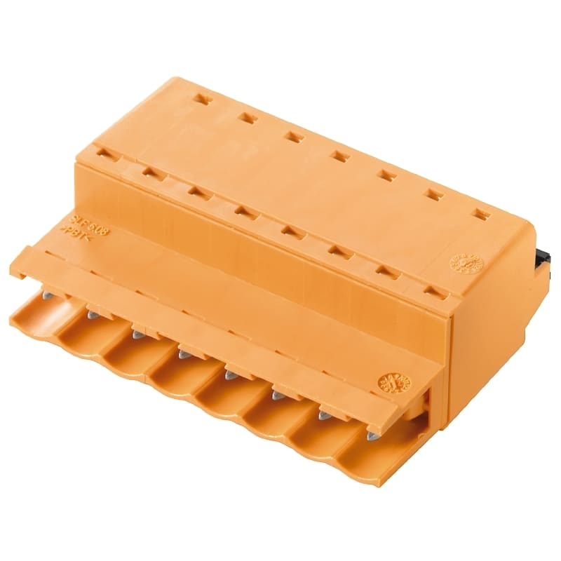 Weidmüller - SLF 5.08/05/180 SN OR BX - Connecteurs pour CI pas < 5mm
