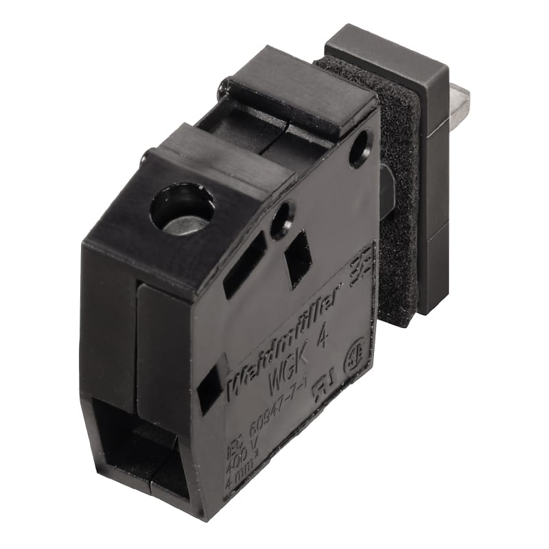 Weidmüller - WGK 4 VP GN/YE BX - Bornier traversant WGK