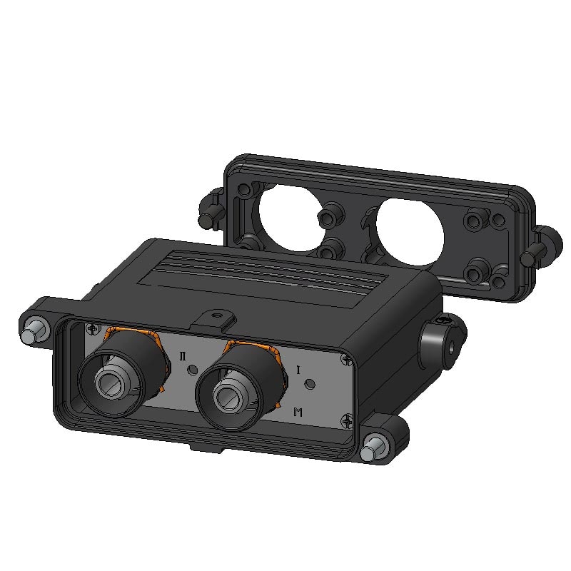 Weidmüller - HDC HP 550 KIT H 2M120 - CIE Connecteurs industriels étanches