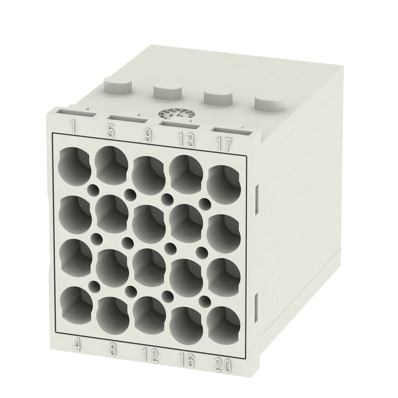 Weidmüller - HDC MHE 20 MC - CIE Connecteurs industriels étanches - Gamme RockStar®