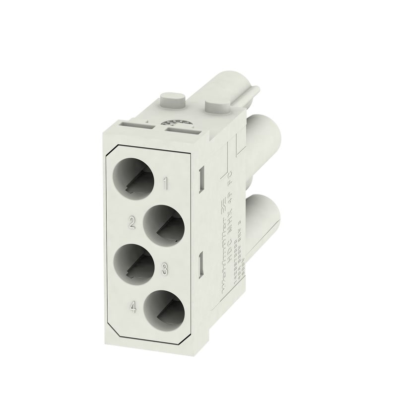 Weidmüller - HDC MHX 4P FC - CIE Connecteurs industriels étanches