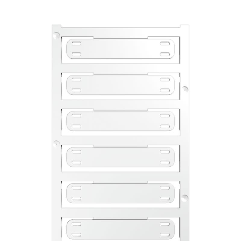 Weidmüller - SlimFix X, Repères de fils et de câbles, 7 - 40 mm, 60 x 11 mm, blanc
