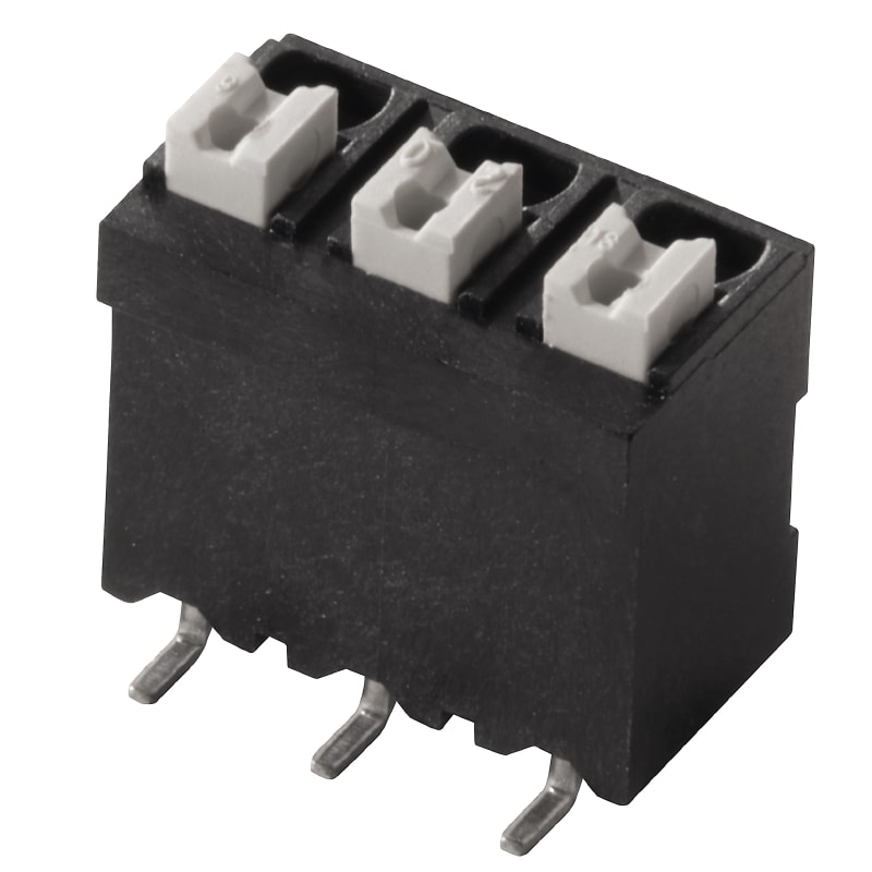Weidmüller - LSF-SMD 5.00/06/180 SN BK RL - Blocs de jonction pour CI pas > 10mm