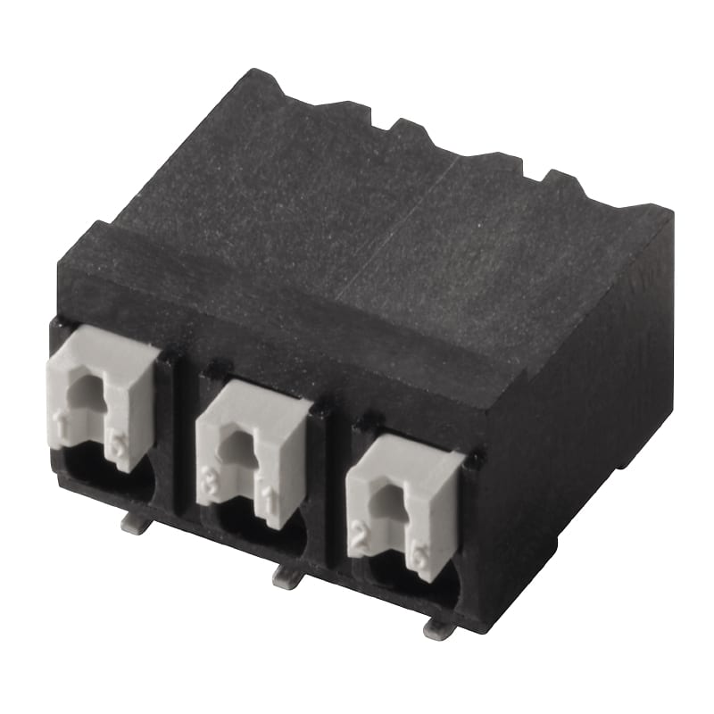 Weidmüller - LSF-SMD 5.00/03/90 SN BK RL - Blocs de jonction pour CI pas > 10mm