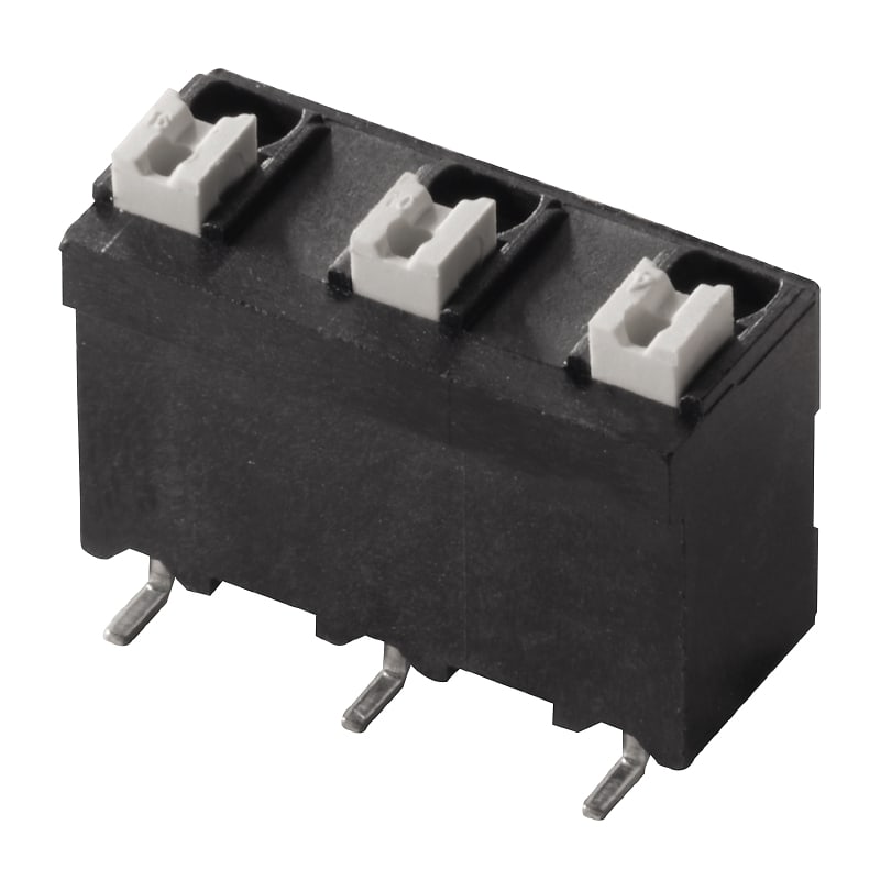 Weidmüller - LSF-SMD 7.50/03/180 SN BK RL - Blocs de jonction pour CI pas > 10mm