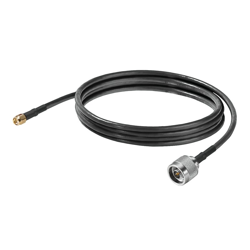 Weidmüller - Câble Antenne, N mâle / SMA mâle, Longueur 4 m