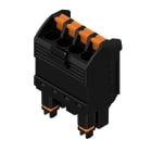 Weidmüller - BHF 5.00/04/180LH BK/BK Boitiers électronique (vides) - connecteurs