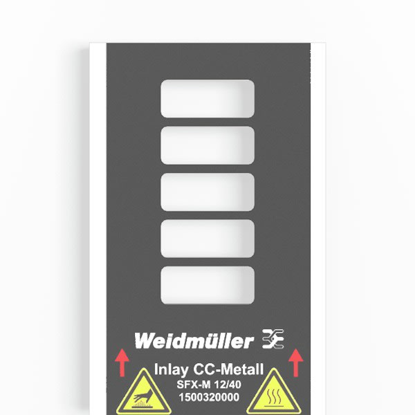 Weidmüller - Repérage de fils - impression spéciale à préciser (fichier .xlsx)