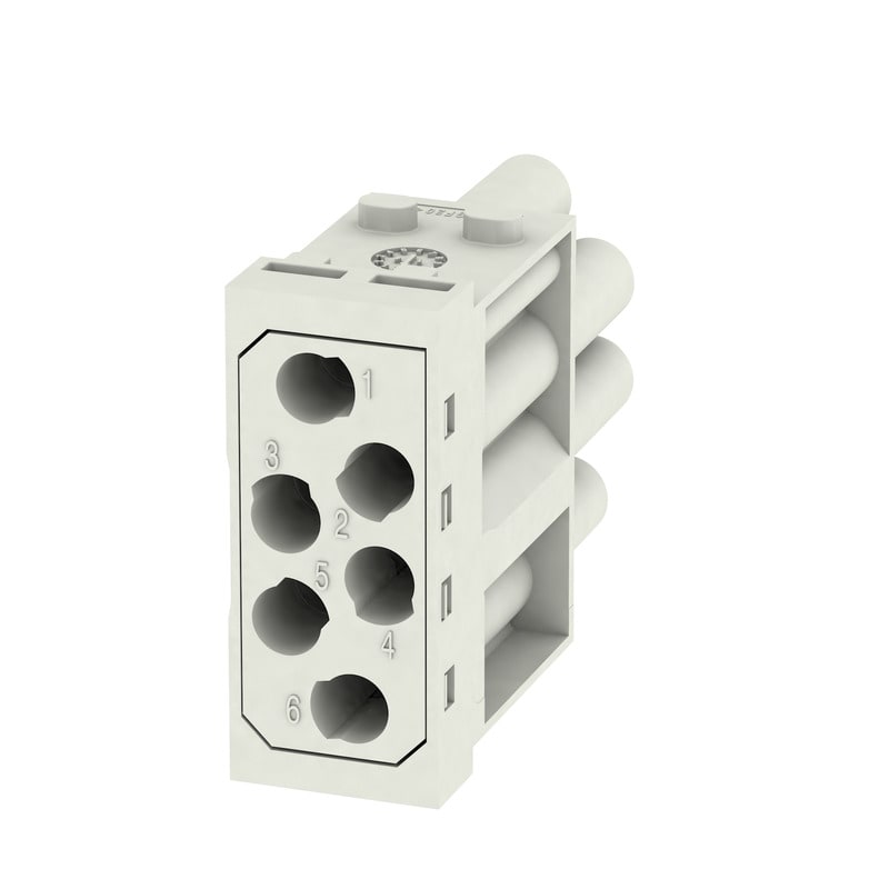 Weidmüller - HDC MHE 6P FC - CIE Connecteurs industriels étanches