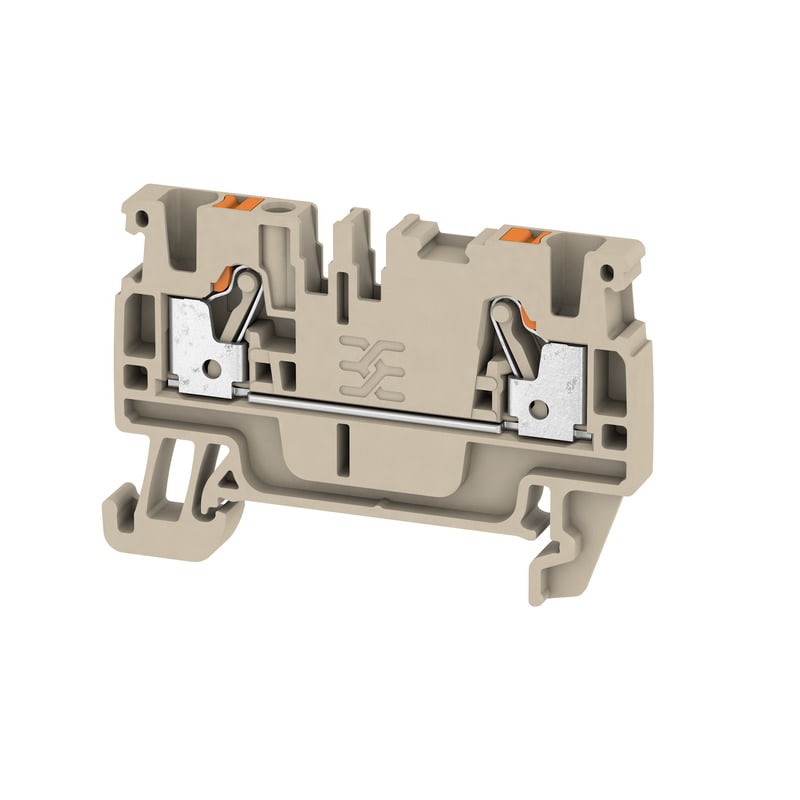 Weidmüller - Borne, PUSH IN, 2.5 mm², 800 V, 24 A, Beige
