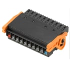 Weidmüller - BL-I/O 3.50/10/180LR PNP LED SN BK BX - Connecteurs pour CI pas < 5mm
