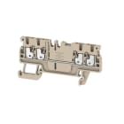 Weidmüller - Borne, PUSH IN, 1.5 mm², 500 V, 17.5 A, Beige