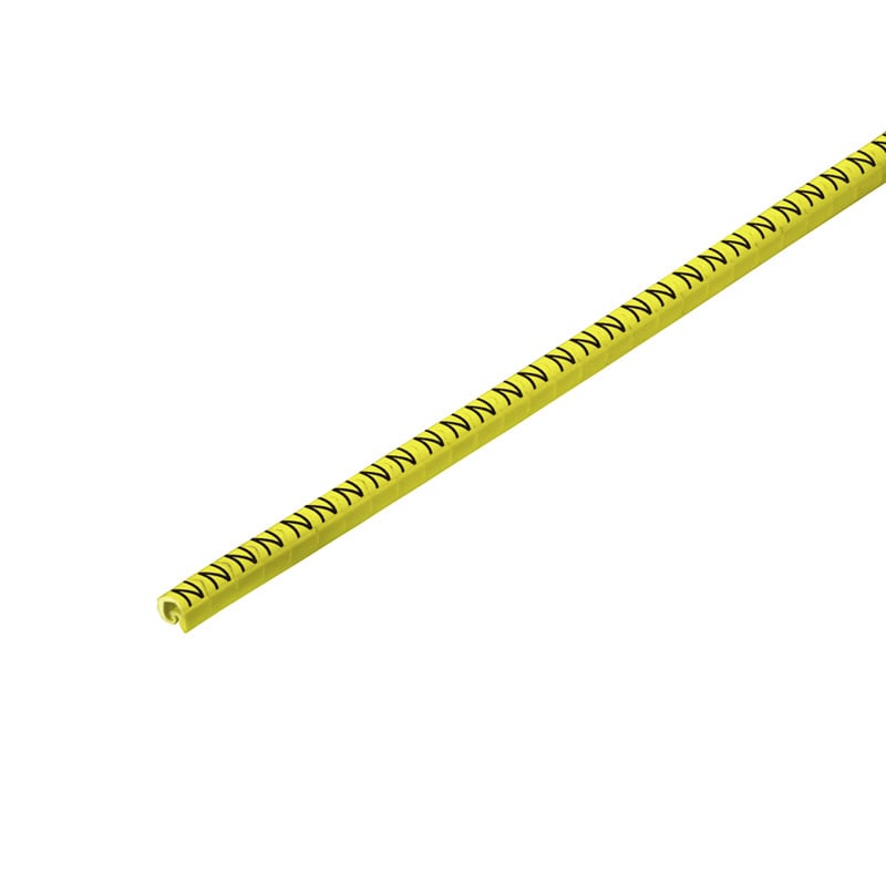 Weidmüller - Système de codage des câbles, jaune, Diamètre extérieur du conducteur:1.3 - 3 mm