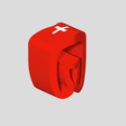 Weidmüller - Système de codage des câbles, Rouge, Diamètre extérieur du conducteur:2.5 - 5 mm