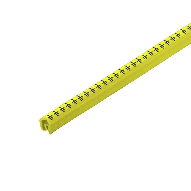 Weidmüller - Système de codage des câbles, jaune, Diamètre extérieur du conducteur:4 - 10 mm,