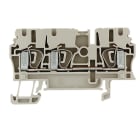 Weidmüller - Borne, Raccordement à ressort, 2.5 mm², 800 V, 24 A, Beige foncé,3C