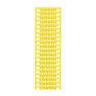 Weidmüller - DEK 5/5 MC NE GE - Repérage de fils Repérage de blocs de jonction, jaune, Pas en