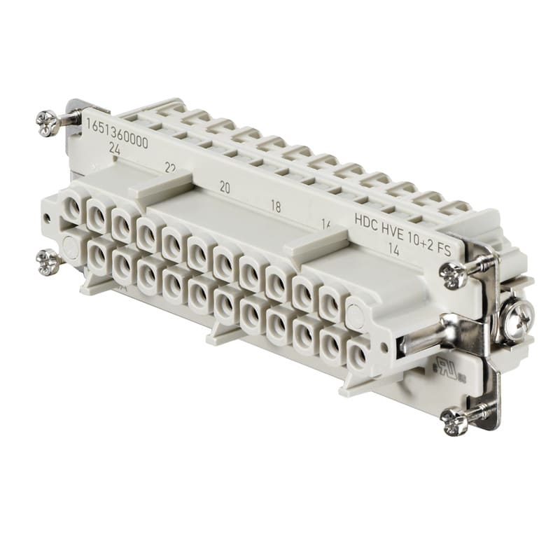 Weidmüller - HDC HVE 10+2 FT CTH - CIE Connecteurs industriels étanches