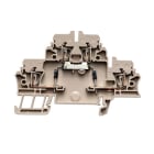 Weidmüller - Borne composant, Raccordement à ressort, Beige, 2.5 mm², 500 V, 2 étages, 4C