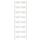 Weidmüller - SwitchMark, Repérage d&amp;rsquo;équipements et appareillages, 8 x 27 mm, blanc