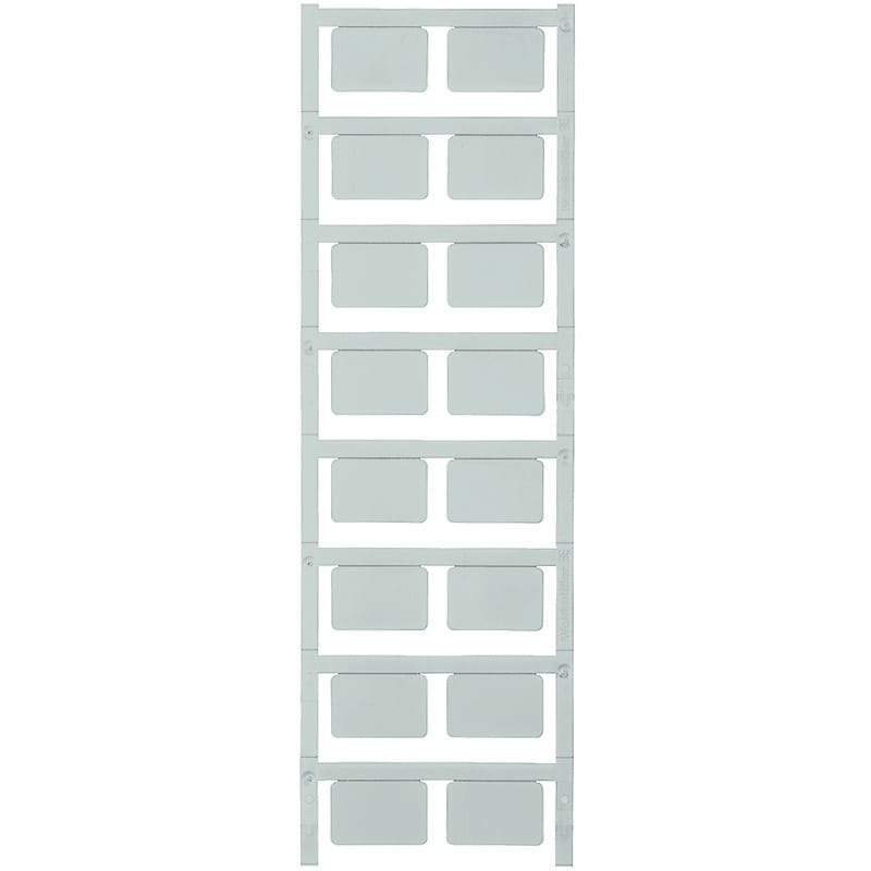 Weidmüller - Repérage de boutonnerie 18 x 27 mm, blanc