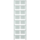 Weidmüller - Repérage de boutonnerie 18 x 27 mm, blanc