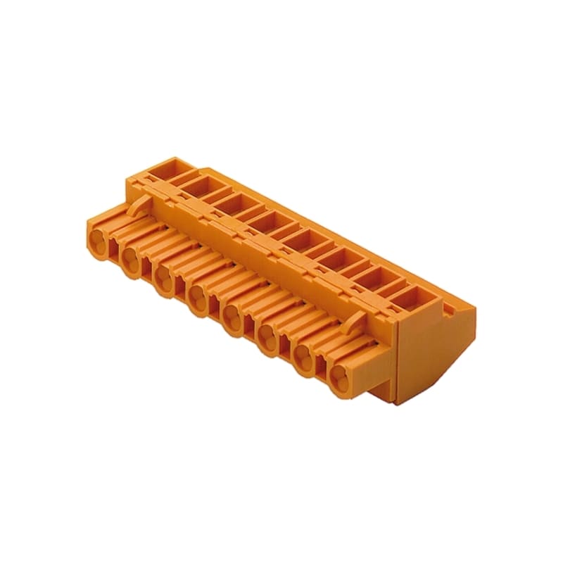 Weidmüller - Connecteur débrochable pour circuit imprimé (raccordement filaire), 7.62 mm