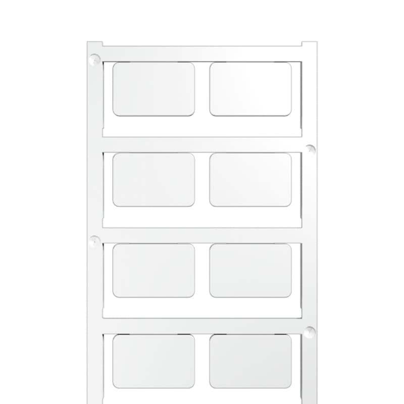 Weidmüller - SwitchMark, Repérage d’équipements et appareillages, 18 x 27 mm, blanc