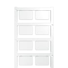 Weidmüller - SwitchMark, Repérage d&amp;rsquo;équipements et appareillages, 18 x 27 mm, blanc