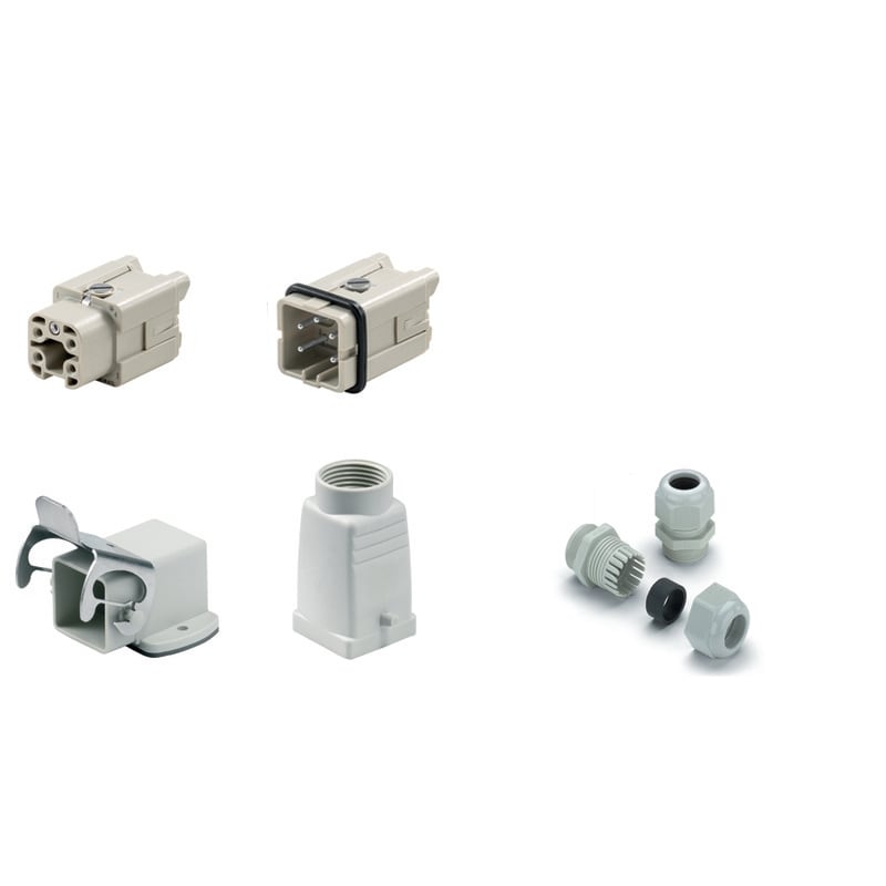 Weidmüller - HDC-KIT-HA 04.406 - CIE Connecteurs industriels étanches