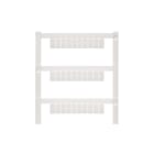 Weidmüller - MF-WO 9/5 MC NE WS - Repérage de fils Repérage de blocs de jonction, blanc, Pas