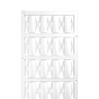 Weidmüller - SlimFix X, Repères de fils et de câbles, 7 - 40 mm, 24 x 15 mm, blanc