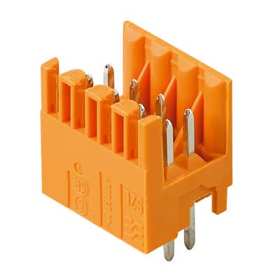 Weidmüller - S2L 3.50/06/180 3.5SN OR BX - Connecteurs pour CI pas < 5mm
