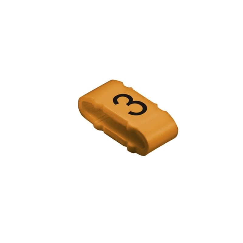 Weidmüller - Système de codage des câbles, Orange, Diamètre extérieur du conducteur:10 - 317