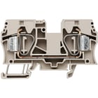 Weidmüller - Borne, Raccordement à ressort, Beige foncé, 16 mm², 76 A, 1000 V, 1 étage, 2C