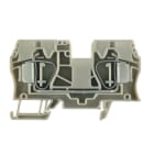 Weidmüller - Borne, Raccordement à ressort, Beige, 10 mm², 57 A, 1000 V, 1 étage , 2C