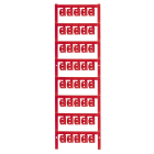 Weidmüller - SFC 1/12 MC NE RT - Repérage de fils Système de codage des câbles, Rouge, Diamèt
